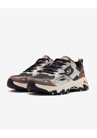Skechers D'lites Hıker Kadın Gri Outdoor Ayakkabı 180330 Slbk