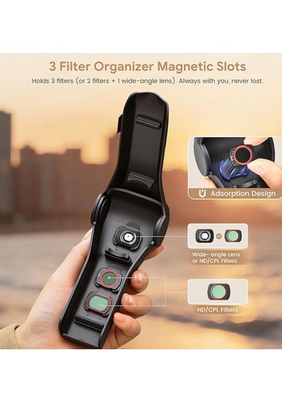 Djı Osmo Pocket 3/4 Koruyucu Kapak Siyah