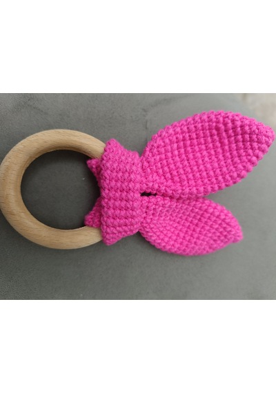 Tavşan Kulak Amigurumi Pembe