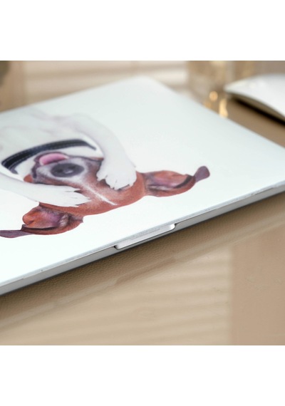 Apple Uyumlu MacBook Air M1 Kılıf 13inç Dog01nl Touchıdli M1 Air A2337 A2179 A1932 İle Uyumlu Açık Mavi
