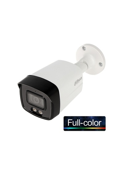Dahua Hac-hfw1209tlm-a-led 2mp 3.6mm 1080p Full Color 4ın1 Ip67 Metal Hdcvı Bullet 40mt.
