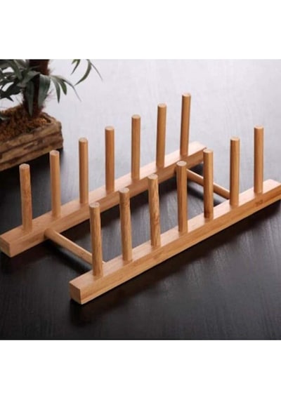 Bambu Lüx 6 Bölmeli Tabaklık 25x13,5x11cm Çok Renkli