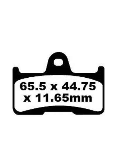 Ebc Fa344r Cf Moto Cf550 Atv Fren Balatası Uyumlu