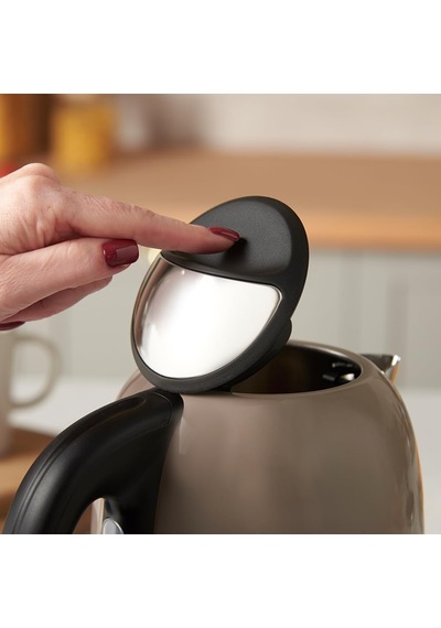 Russell Hobbs Elektrikli Su Isıtıcısı 1,7l, 2400w Colours Plus Moca Paslanmaz Çelik, Su