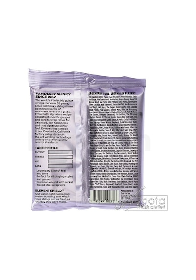 Ernie Ball P02227 Elektro Gitar Teli 010-48 Set Ultra Slinky