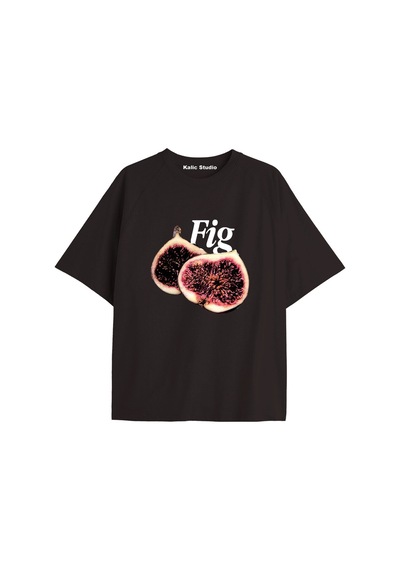 Kalic Studio Y2k Vintage Pickles Baskılı Siyah T-shirt Kod 236 Siyah-236