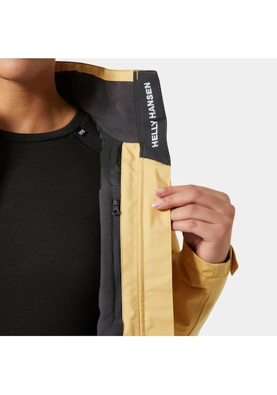 Helly Hansen W Crew Hooded Mıdl Mont 2.0-9630 Sand Shore