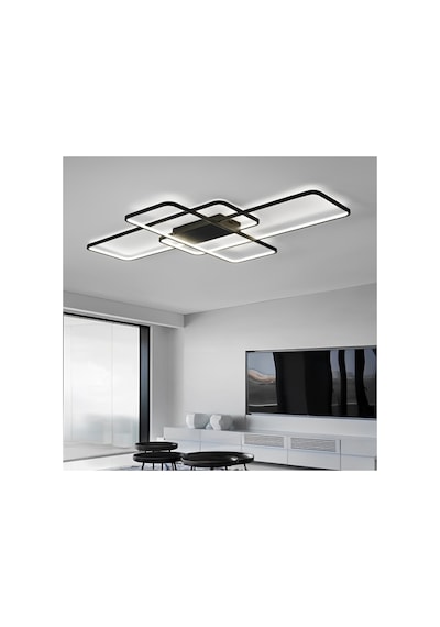 Beyaz 100x80cm Dikdörtgen 4000k Gün Işığı Led Tavan Lambası