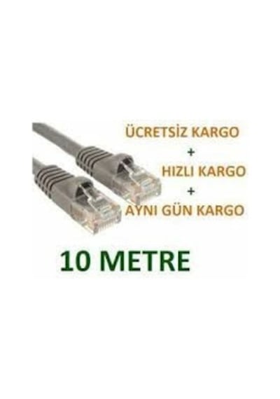 10 Metre Cat5 Ethernet Pacth Kablo