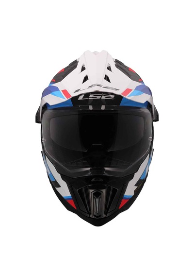 Ls2 Explorer C Karbon Frontier II Kapalı Kask Mavi