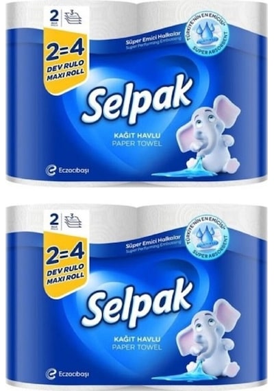 Kağıt Havlu 4 Dev Rulo
