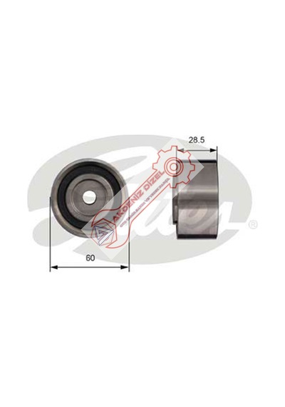 Triger Gergi Rulmanı Mazda 626 87-96 / E2200 / B2500 / Ford Range N11.3740