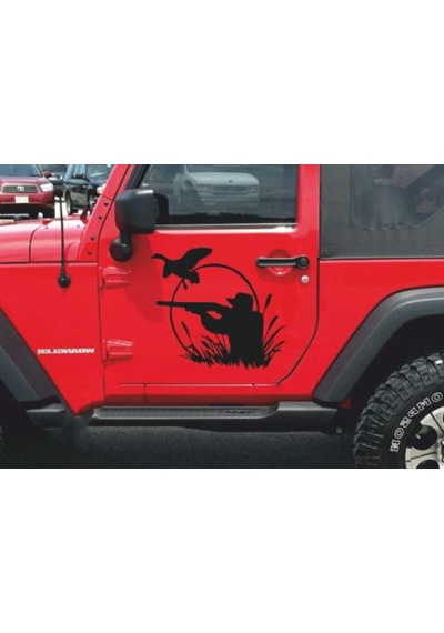 Avcı Hunter 4X4 Offroad Off Road Camp Sticker 00901