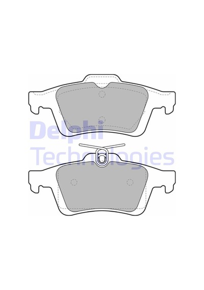 Fren Balata Arka Renault Laguna Iı 1.6 16v/1.8 16v/2.0 16v 2002-, Ford Connect 1.8 Depomıx - 3 16v/1.8tdcı 200