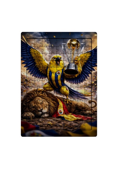 Ghostbastır Design Fenerbahçe 99 Parça Ayaklı Puzzle Dekoratif Çocuk Yapbozu 003