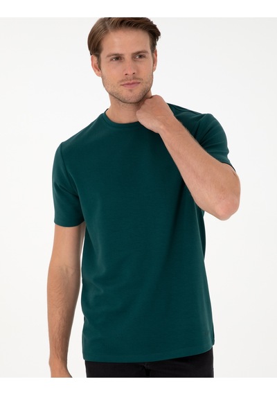 Pierre Cardin Erkek Zümrüt Tişört 50292343-vr055 Zümrüt