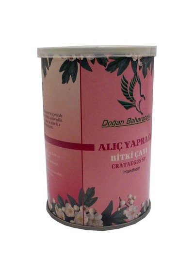 Alıç Yaprağı Doğal Teneke Kutu 100 Gr