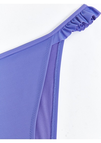 Lcw Dream Lacivert Uv Korumalı Düz Brazilian Bikini Alt