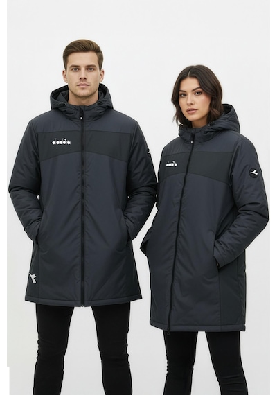 Diadora Alto Anorak Uzun Mont Antrasit