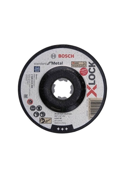 115 X 6 Mm Metal Kesici, Standart For İle Yüksek Performans