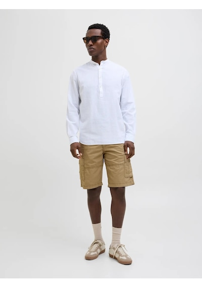 Jack & Jones Jack&jones Jpstcole Mateo Erkek Kargo Şort 12274389 Açık Kahve