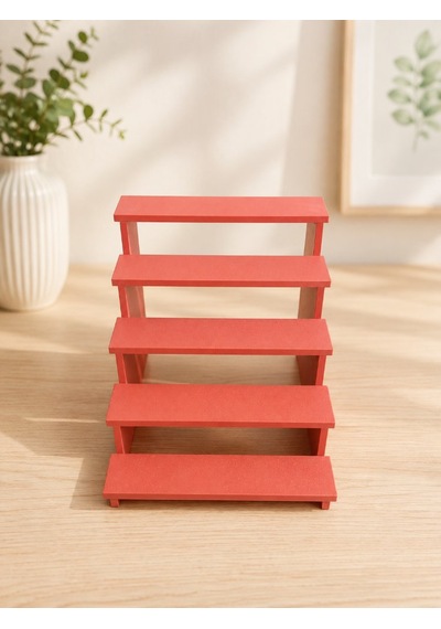 Hacıyatmaz,oje,aksesuar Standı 11x11.5x12.5 Açık Pembe
