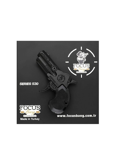 530 Focus Bang Oyuncak Tabanca Series 530 Black-füme-saten