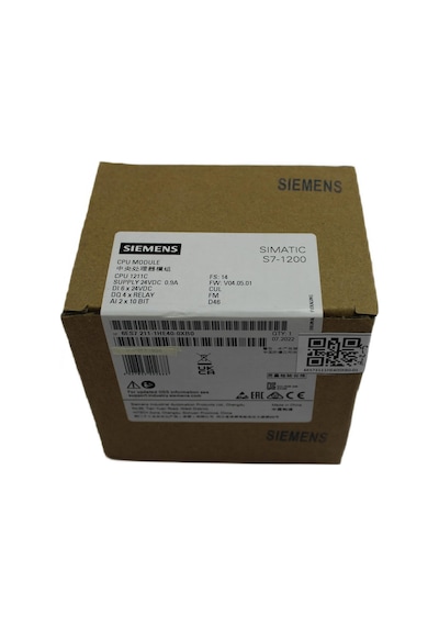 6es7211-1he40-0xb0 Sımatıc S7-1200, Cpu 1211c, Com