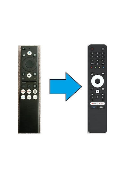 Dijitsu İle Uyumlu Google Tv Kumanda-resimde Sağdaki Gönderilir