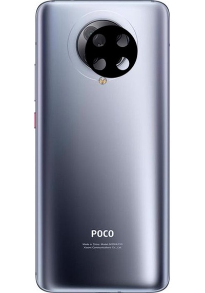 Xiaomi Poco F2 Pro Kamera Lens Halkası Kapalı Tasarım Siyah