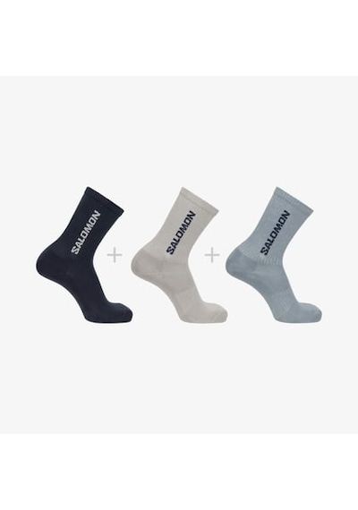 Salomon Evasıon Ankle 2-pack Unısex Çorap Lc2258600 Lc2258600 Karg Karbon-gri Çok Renkli