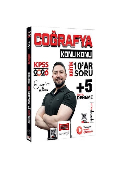 Yargı 2026 Kpss Coğrafya Konu Konu Kritik 10ar Soru +5 Kritik Deneme Sınavı Yargı Yayınları