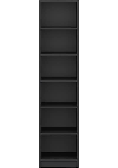 Minar Kale 1 Kapaklı Dolap İlkbahar Mebran 210cm - Antrasit/antrasit - Raflı Antrasit