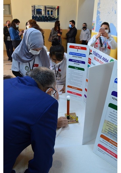 Tübitak 4006 Kanatlı Poster Pano