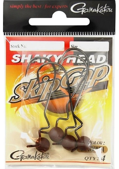 Gamakatsu Preda Gama 3.5g Skipgapshaky Jig Head Zoka G-pump 3/0