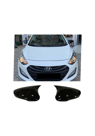 Hyundai İ30 2012 Yarasa Ayna Kapağı - abs Plastik - Parlak Siyah