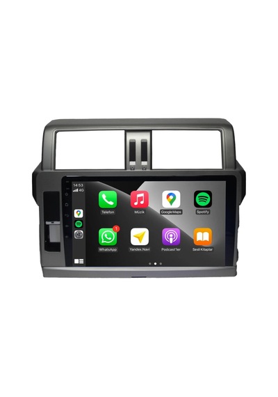 Navigate Toyota Prado Android Carplay Multimedya 2011-2016 4gb Ram + 64gb Hafıza + 8 Çekirdek