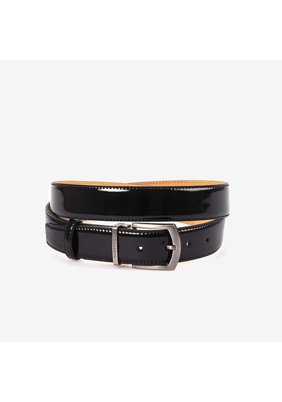 Mocassini Erkek Kemer 08001108-100 Siyah Rugan