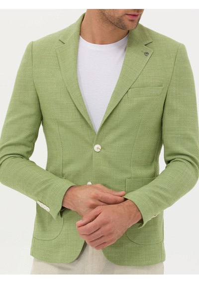 Cacharel Erkek Fıstık Ceket 50264777-vr087 Yesıl