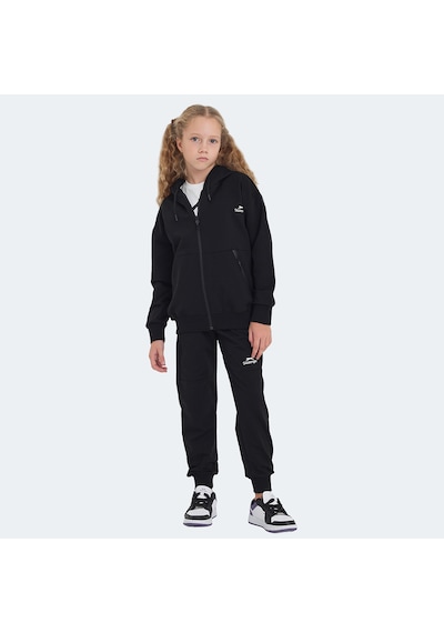 Slazenger LOCAL IN Unisex Çocuk Eşofman Takımı Siyah