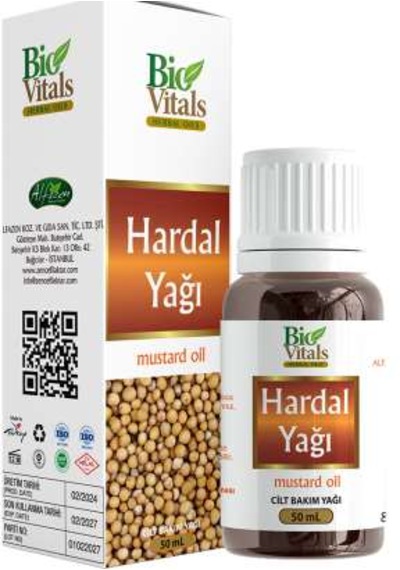 Bio Vitals Hardal Yağı 50ml X 2 Adet