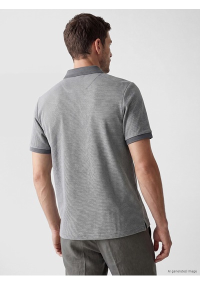 Lcwaıkıkı Classic Gri Polo Yaka Erkek Tişört
