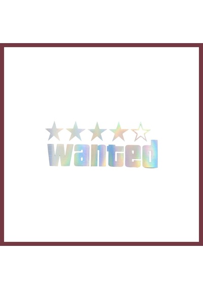 Storeşahin Wanted Yazılı Hologram Efektli Cam Stickeri 20x9cm Shn0720