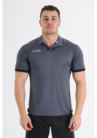 Diadora Elite Kamp T-Shirt Antrasit Gri