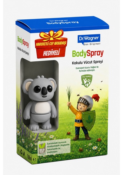 Sivrisinek ve Kene Kovucu Sprey %100 Doğal Yağlardan, Bebek ve Çocuk Dostu 100 ML + Oyuncak