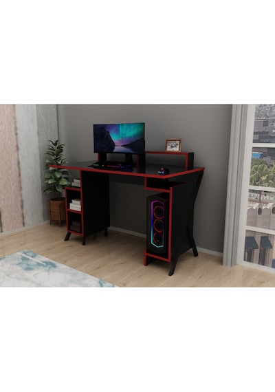 Milano Çalışma Masası, 120 Cm Siyah Siyah
