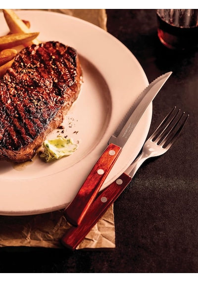 Tramontina Churrasco 21198/715 Biftek-steak Bıçağı 6lı Blister Genel