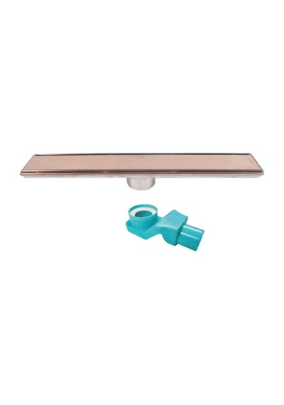 Sukar Line 6 Bronz Plain 60cm Izgaralı Duş Kanalı 1156-1036000-51