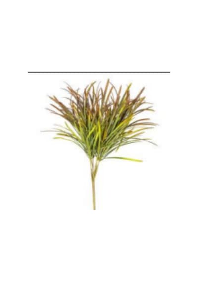 Yapay Saz Demet Kızıl/yeşil 55 Cm. Çok Renkli