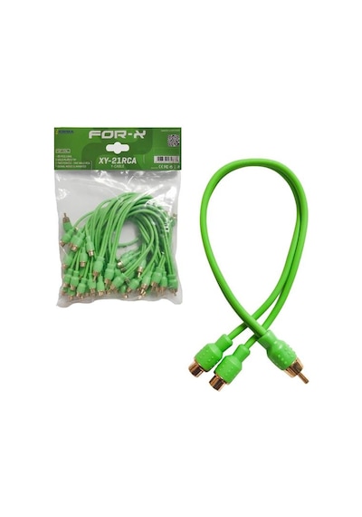 For-x Xy-21rca Anfi Y Kablo 1 Erkek 2 Dişi 30cm
